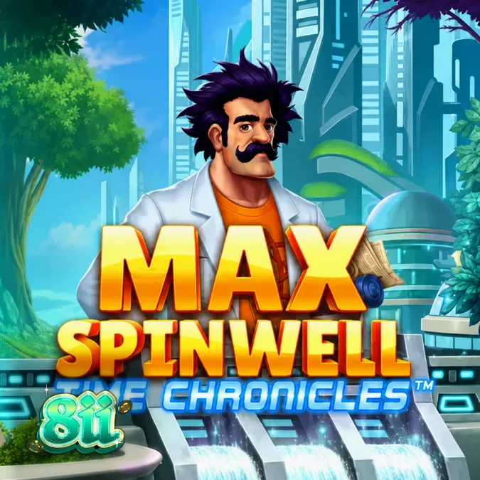 Max Spinwell: Time Chronicles slot game interface