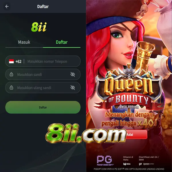 8II Masuk - 8II Resmi